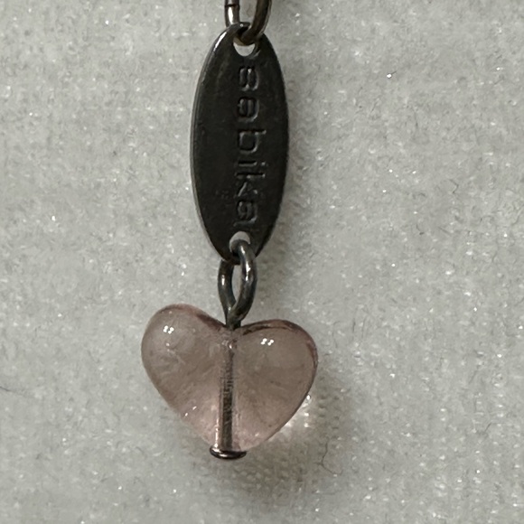 Sabika Sorbet, Y Drop necklace with medallion - Picture 4 of 7